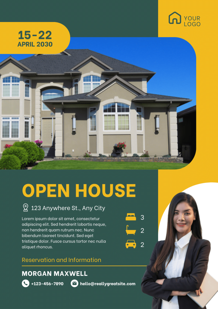 Realtor Selling house